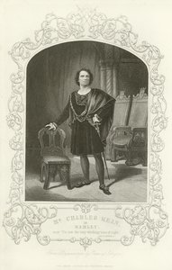 Meneer Charles Kean als Hamlet, Hamlet, Act III, scène II door English School