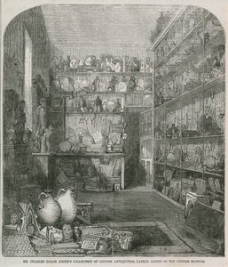 De collectie van Londense antiquiteiten van Mr Charles Roach Smith door English School