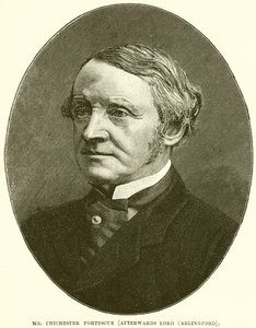Mr. Chichester Fortescue (later Lord Carlingford) door English School