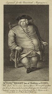 De heer Edward Bright, wijlen van Maldon in Essex