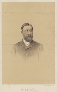De heer G E Jarvis (litho)
