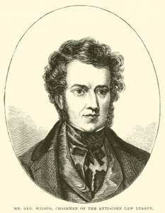 Mr. George Wilson, voorzitter van de Anti-Corn Law League door English School