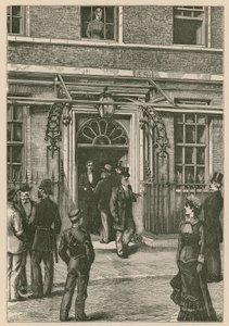 De ziekte van Mr. Gladstone: bezorgde vragers in Downing Street