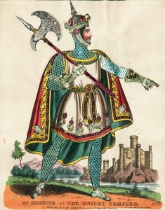 Mr Griffith als de Tempelier in de Maagd van Juda