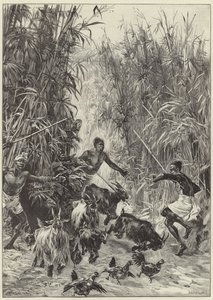 De Emin Pasha-reliëfexpeditie van Mr. H. M. Stanley door English School