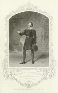 Meneer Henry Betty als Faulconbridge, Koning Jan, Act I, scène 1 door English School