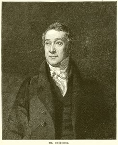 Mr. Huskisson door English School