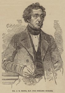 De heer J B Smith, MP voor Stirling Burghs door English School
