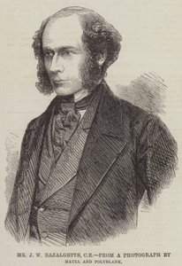 Mr J W Bazalgette, CE door English School