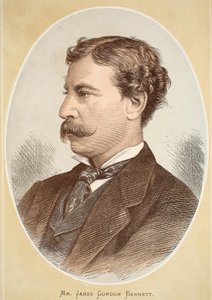 Mr James Gordon Bennett, illustratie uit De Geïllustreerde Editie van het Leven en de Ontdekkingen van David Livingstone door J. Ewing Richie, uitgegeven door A. Fullarton & Co., 1876 door English School