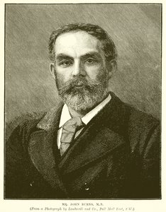 Mr. John Burns, M.P. door English School