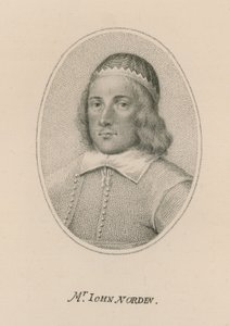 De heer John Norden, cartograaf door English School