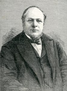 Mr. John Young, burgemeester van Sydney, illustratie uit The Graphic 8 mei, 1886 door English School