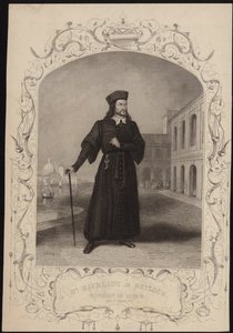 Mr. Macready als Shylock door English School