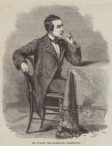 De Heer Morphy, de Beroemde Schaker (gravure) door English School