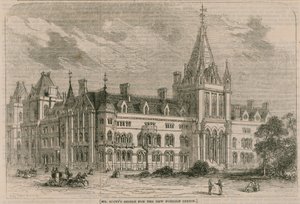 Ontwerp van Mr. Scott voor het nieuwe Buitenlandse Kantoor door English School