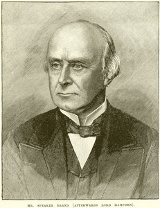 Mr. Speaker Brand (Later Lord Hampden) door English School