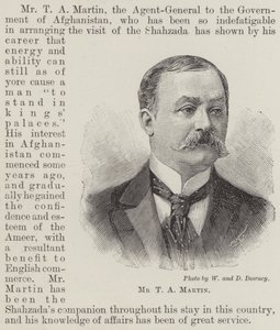 Mr T A Martin (gravure) door English School