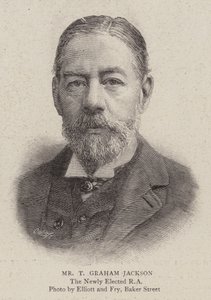 Mr T Graham Jackson (gravure)