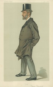 Mr Thomas Thornhill, Tom, 2 juni 1883, Vanity Fair cartoon door English School