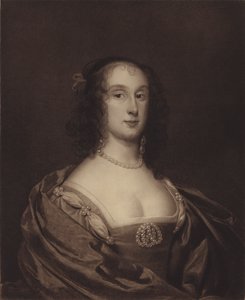 Mevrouw Fleetwood, voorheen Mevrouw Ireton (Bridget Cromwell), oudste dochter van Oliver Cromwell door English School