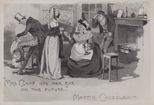 Mevrouw Gamp, Martin Chuzzlewit door English School