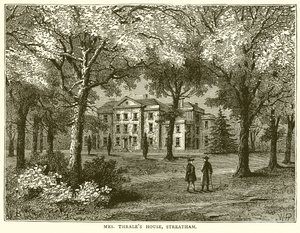 Huis van Mevrouw Thrale, Streatham door English School