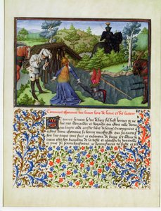 Ms. 2597 Hoop haalt Hart uit de Rivier van Tranen, facsimile editie van Livre du Coeur d