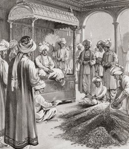 Muhammad bin Tughluq geeft token valuta uit door English School
