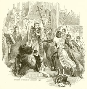 Moord op Thomas a Becket, 1170 door English School