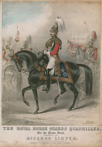 Muzikale partituur voor The Royal Horse Guards Quadrilles door English School