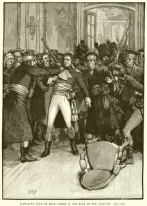 Napoleons Coup de Main: Scène in de Hal van de Ouden door English School