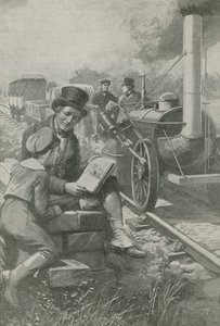 Nasmyth schetst Stephensons motor door English School