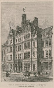 Nationaal Ziekenhuis voor Verlamden en Epileptici, Queen Square, Bloomsbury door English School