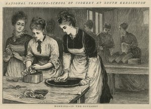 Nationale Kookschool in South Kensington: Ochtend in de spoelkeuken door English School
