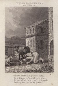 Nebukadnezar, Daniël VI, vers 32 door English School