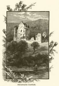 Neidpath Kasteel door English School