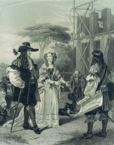 Nell Gwynn overtuigt Charles II om een ziekenhuis te bouwen door English School