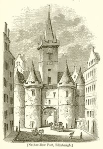 Nether-Bow Port, Edinburgh door English School