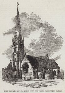 Nieuwe kerk van St Jude, Mildmay-Park, Newington-Green door English School