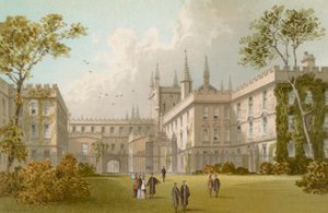 New College--Oxford door English School