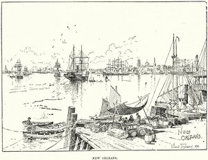 New Orleans (gravure) door English School