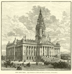 Nieuw Stadhuis door English School