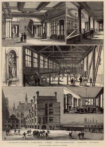 Nieuwe gebouwen van de City of London School door English School