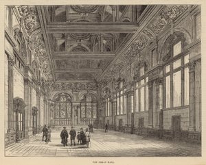 Nieuwe gebouwen van de City of London School: De Grote Hal