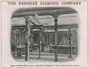 Nieuwe panden van The Parisian Diamond Company, 143 Regent Street, Londen