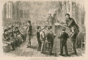 Nieuwe klaslokaal, Boys Home, Regents Park Road, Londen door English School