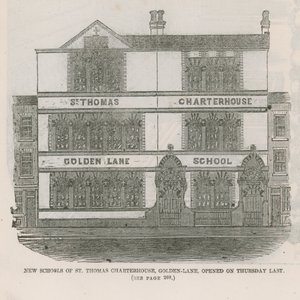 Nieuwe scholen van St Thomas Charterhouse door English School