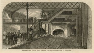 Nieuwe werken aan de Metropolitan Railway door English School