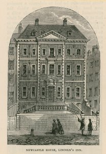 Newcastle House, Lincolns Inn, Londen door English School